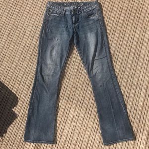 Express Jeans Barely Boot - Size 6R